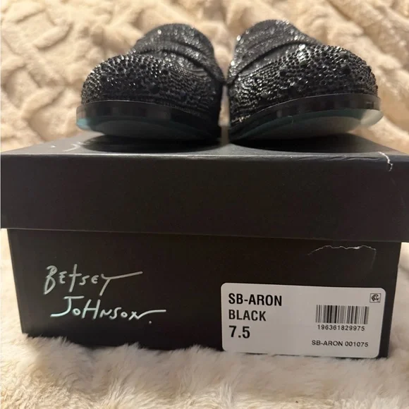 Betsey Johnson Black Loafers - Picture 10 of 10